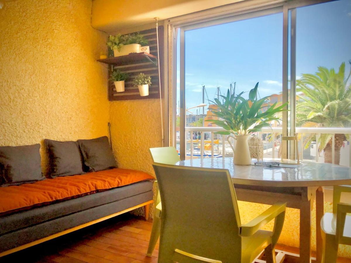 Retromirabeau "Cote Mer" - 29M2 - Lumineux - Terrasse Loggia - Vue Marina - Parking Securise - 2 A 3 Pers - Emplacement Top - Cheques Vacances Connect Gruissan Exteriér fotografie