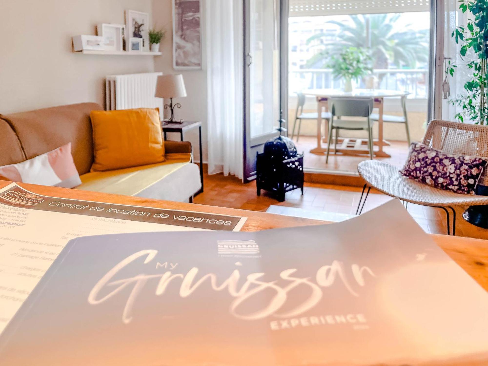 Retromirabeau "Cote Mer" - 29M2 - Lumineux - Terrasse Loggia - Vue Marina - Parking Securise - 2 A 3 Pers - Emplacement Top - Cheques Vacances Connect Gruissan Exteriér fotografie